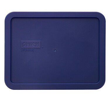 PYREX Blue 6-cup RECTANGULAR Plastic Cover 7211-PC (1 Pack)