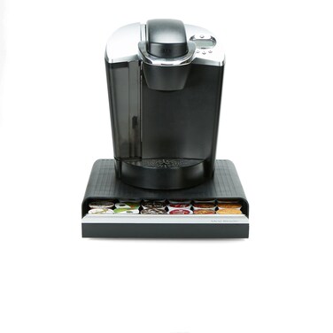 Mind Reader 2.64 in. high x 12.91 in. wide x 13.19 in. deep TRY02-BLK