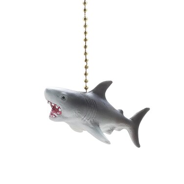 Clementine Designs Great White Shark Fan Pull Decorative Light Chain
