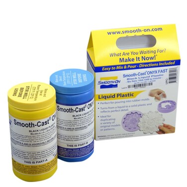 Smooth-On Smooth Cast Onyx Fast Black Liquid Plastic Casting Resin - Trial Unit