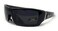 Locs Men's Rectangular Hardcore Wrap Sunglasses - 9054 Series