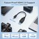 Cable Matters Cable Matters 2 Pack Micro HDMI to HDMI Adapter (HDMI to Micro HDMI Adapter) 6 Inches