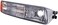 Dorman 1610161 Front Passenger Side Turn Signal/Parking Light Assembly for Select GMC Models