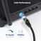Cable Matters 10-Pack Snagless Cat6 Ethernet Cable (Cat6 Cable/Cat 6 Cable) in Black 10 Feet