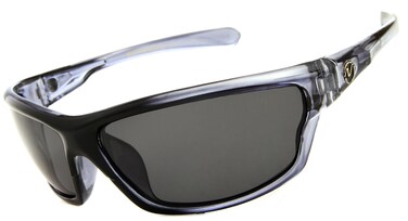 Nitrogen Men's Rectangular Sports Wrap 65mm Polarized Sunglasses