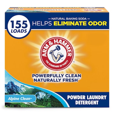 ARM & HAMMER Powder Laundry Detergent, Alpine Clean, 4.3kg