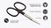 Loon Outdoors Loon Ergo Hair Scissors 4 1/2" - Fly Tying
