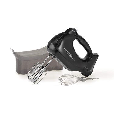 Hamilton Beach 62692 Hand Mixer with Snap-On Case, Black