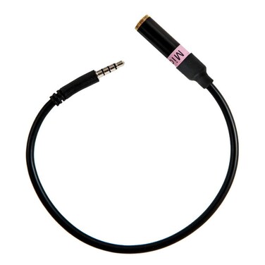 Headset Buddy External Dynamic Mic (with batteries) to iPhone Adapter (iPhone-Mic-Dynamic)