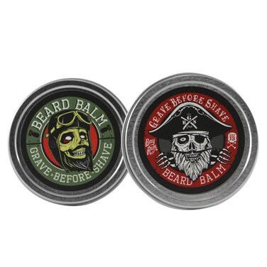 GRAVE BEFORE SHAVE Beard Balm Duel Pack