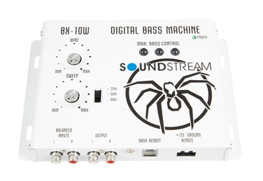 Soundstream BX-10W Digital Bass Reconstruction Processor with Remote (White)