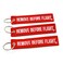Rotary13B1 Remove Before Flight Key Chain - 3 Pack Red by