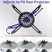 VIVO VIVO Universal Extending Black Ceiling Projector Mount/Height Adjustable Projection (MOUNT-VP02B)