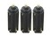 Cafurty Plastic 3xAAA Battery Adapter Tube 3pcs For 18650 Flashlight - 3 Pack