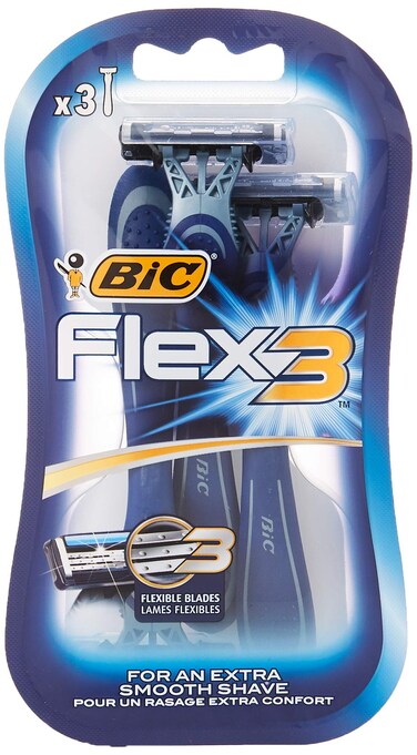 Bic Flex 3 Comfort Disposable Razors - Pack Of