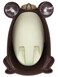 FORYEE Cute Frog Potty Training Urinal for Boys with Funny Aiming Target - Coffee