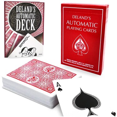 Magic Makers The Automatic Deck - Red Edition - DeLands Marked Deck