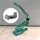 BQLZR Snap Fastener Heavy Duty Press Button Die Pattern Die Set for Hand Press Machine Setter for 633 Snap Button
