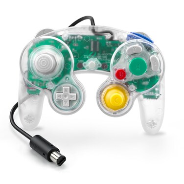 CirKa Wired Controller for GameCube/ Wii (Clear)