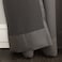 Sun Zero Barrow Energy Efficient Grommet Curtain Panel, 54" x 84", Steel Gray