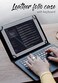 Cooper Cases Infinite Executive Keyboard for 7, 7.9, 8" Tablets   Universal Fit   2-in-1 Leather Folio Cover & Bluetooth Wireless Keyboard with Hotkeys