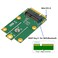 SUPERPLUS M.2 (NGFF KEY E) to MPCIe (PCIe+USB) Adapter