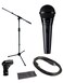 Shure Shure PGA58 Microphone Bundle with MIC Boom Stand and 1/4" Cable