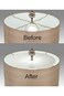 B&amp;P Lamp 9.5 Inch Fabric Lampshade Diffuser