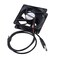 RDEXP Black 5V USB Power Silent Computer Cooling Fan for Computer Case CPU Cooler