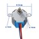 KOOKYE 2 x 28BYJ-48 DC 5V Stepper Motor + ULN2003 Driver Test Module Board for Arduino