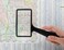 MagnifyLabs Jumbo Rectangular Handheld Magnifying Glass (3X Magnification) – Scratch Resistant Glass Lens - Large Horizontal Viewing Area
