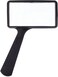 MagnifyLabs Jumbo Rectangular Handheld Magnifying Glass (3X Magnification) – Scratch Resistant Glass Lens - Large Horizontal Viewing Area