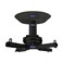 Qualgear pro-av qg-kit-ca-3in-b single joist ceiling adapter, 3 1.5 projector mount kit accessory, black
