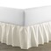 Laura Ashley Home Solid Ivory Ruffled Bedskirt, Twin