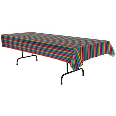 Beistle Fiesta Plastic Tablecover