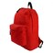 K-Cliffs Basic Backpack Classic Simple School Book Bag Student Daily Daypack 18 Inch (Red)