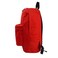 K-Cliffs Basic Backpack Classic Simple School Book Bag Student Daily Daypack 18 Inch (Red)