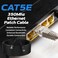 Cables Direct Online Cat5e 200FT Networking RJ45 Ethernet Patch Xbox PC Modem PS4 Router - (200 Feet) Black