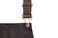 Chef Works Unisex Boulder Chefs Bib Apron, Brown Black, One Size