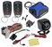 InstallGear Car Alarm Security & Keyless Entry System, Trunk Pop with Two 4-Button Remotes