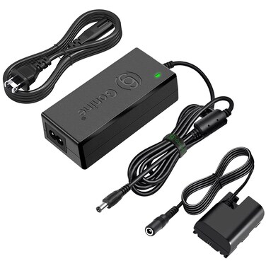 Gonine 69 ACK-E6 AC Power Adapter DR-E6 DC Coupler Charger Kit (LP-E6 LP-E6N Battery Replacement) for Canon Cameras