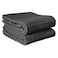 Ritz Royale Collection 100% Combed Terry Cotton, Highly Absorbent, Oversized Kitchen Towel Set, 28" x 18", 2-Pack, Solid, Graphite
