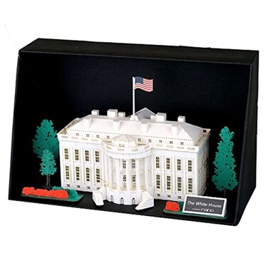 KAWADA Paper Nano White House Building Kit