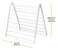 Whitmor Spacemaker Drying Rack, White