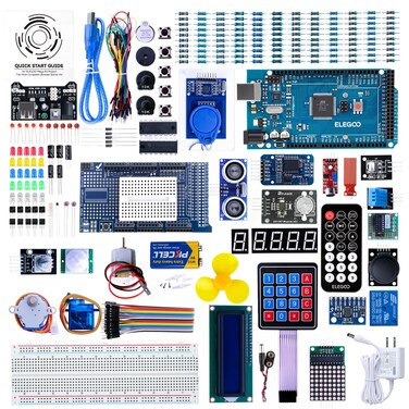 ELEGOO Mega 2560 Project The Most Complete Ultimate Starter Kit w/TUTORIAL Compatible with Arduino IDE