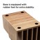 MobileVision MobileVision Bamboo Multi Device Organizer for Smartphones, Tablets and Laptops, 5 Slots