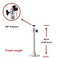 Coolux Metal Wall Ceiling Mounts Hanger Max. 3KG Load Mounting Bracket For Mini Projector Camera Adjustable Head