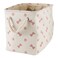 Bone Dry Pet Storage Collection Paw And Print, Small Rectangle, Rose