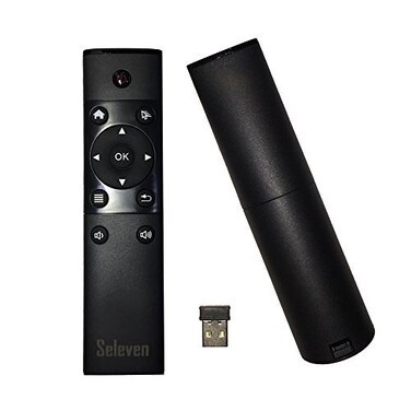 Seleven Fm4 2.4G Universal Remote Control USB Wireless Remote Control for Android TV Box IPTV HTPC Mini PC Windows Mac OS Lilux