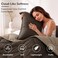 downluxe Lightweight Solid Comforter Set (Queen) with 2 Pillow Shams - 3-Piece Set - Brown and Tan - Down Alternative Reversible Comforter